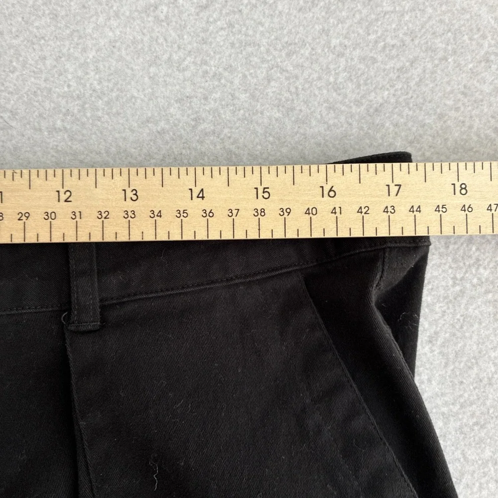 YoungLA Jeans Mens XL Black Streetwear Baggy Cargo All Over Embroidered Pants